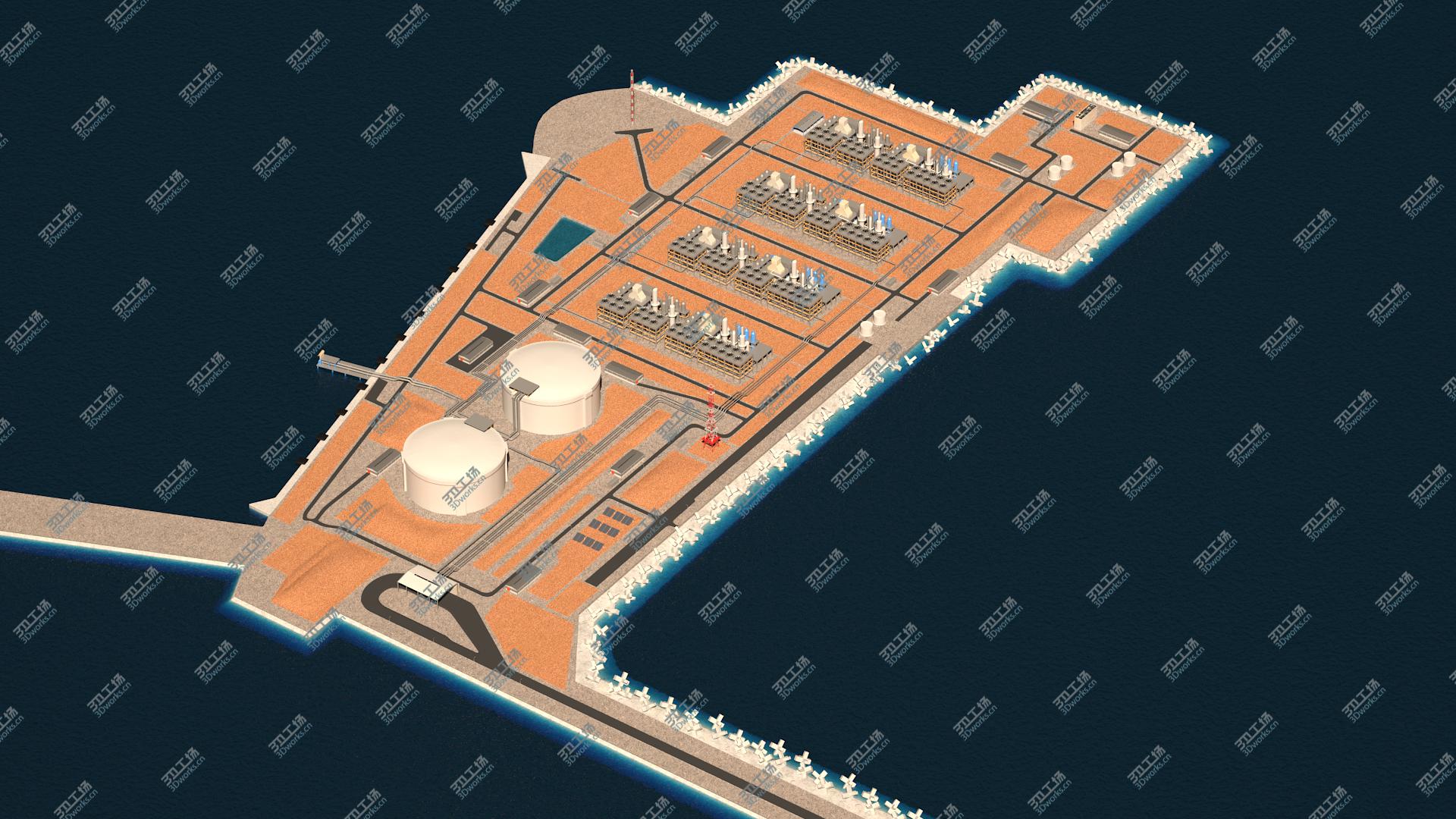 images/goods_img/20210313/LNG Terminal Island model/1.jpg